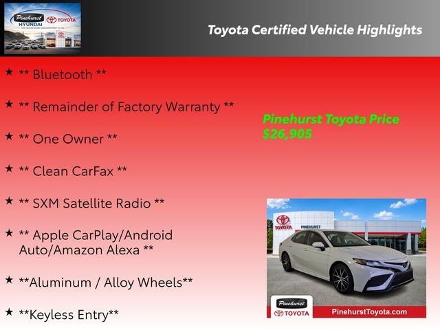 Used 2024 White Toyota SE image 19