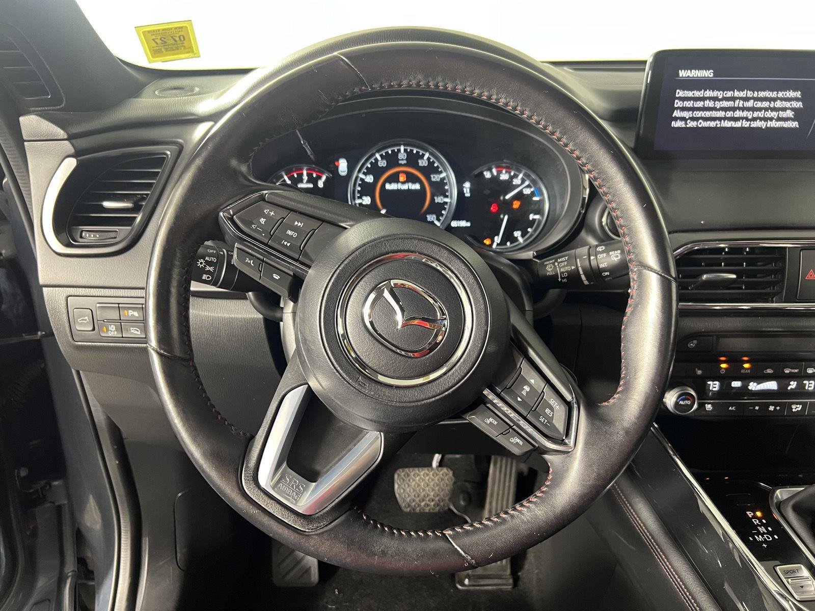 Used 2021 Polymetal Gray Mazda Carbon Edition image 19