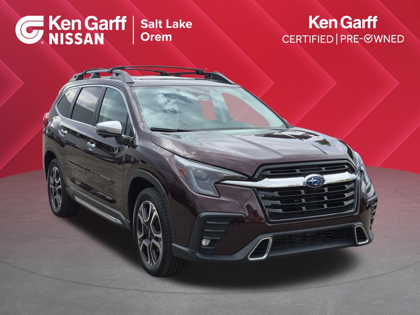 Used 2023 Dark Mahogany Pearl Subaru Touring image 1