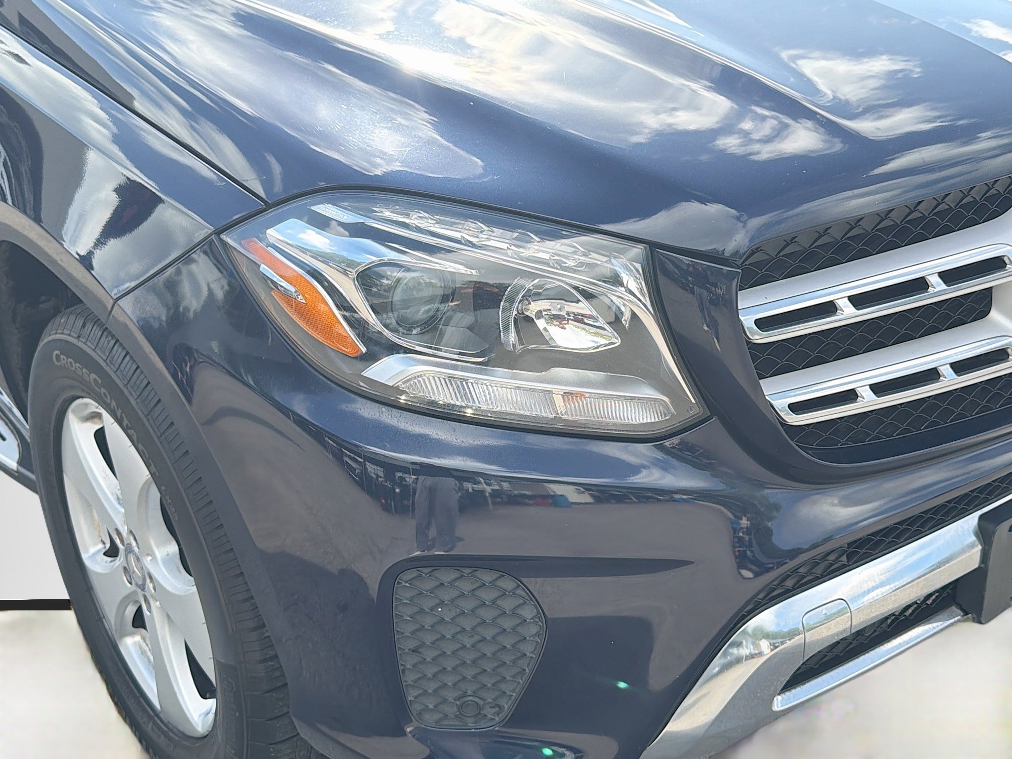 Used 2017 Blue Mercedes-Benz GLS 450 image 32
