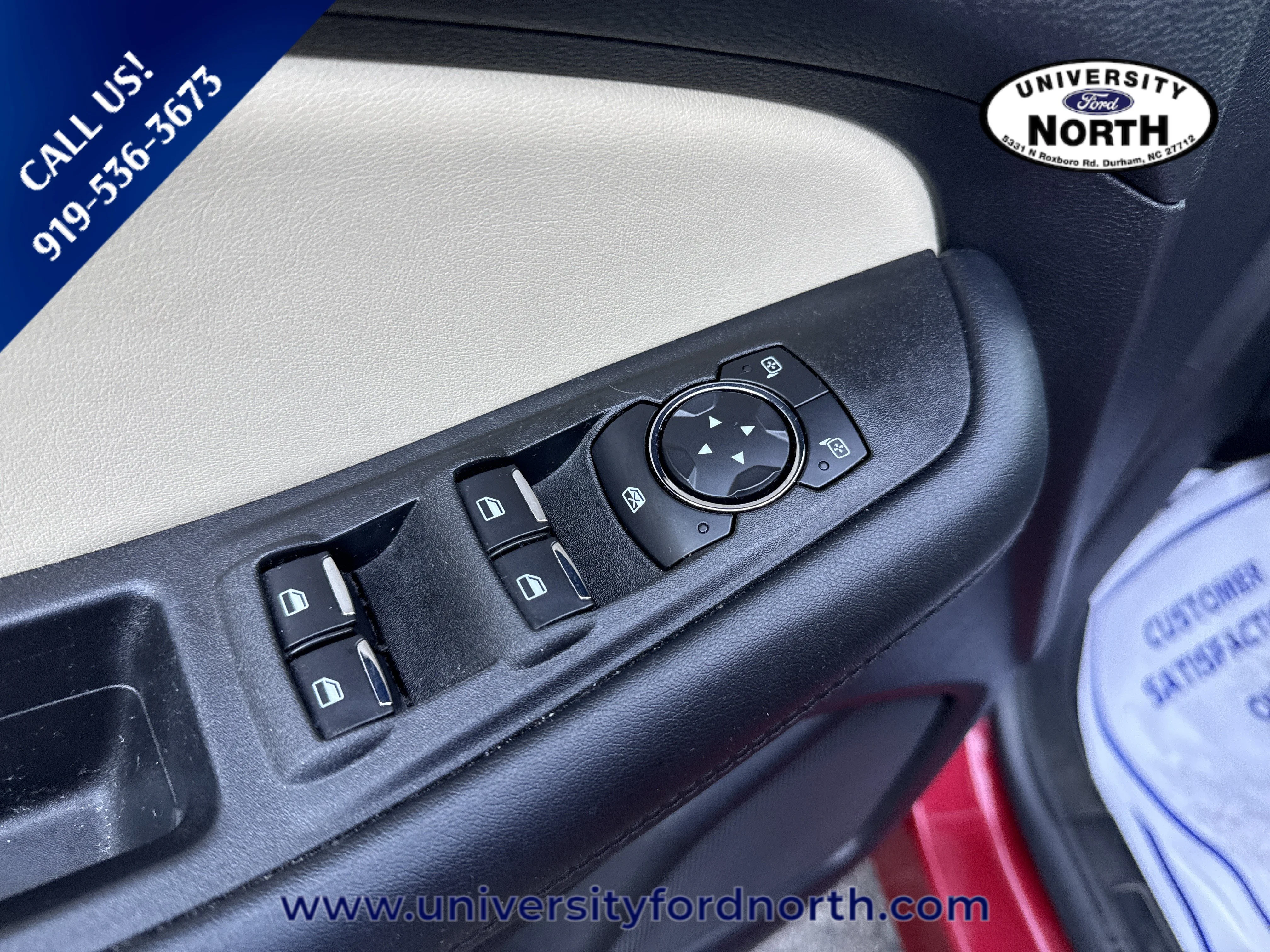 Used 2021 Rapid Red Metallic Tinted Clearcoat Ford SEL image 14