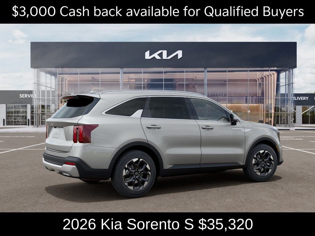 New 2026 Ivory Silver Kia S image 7