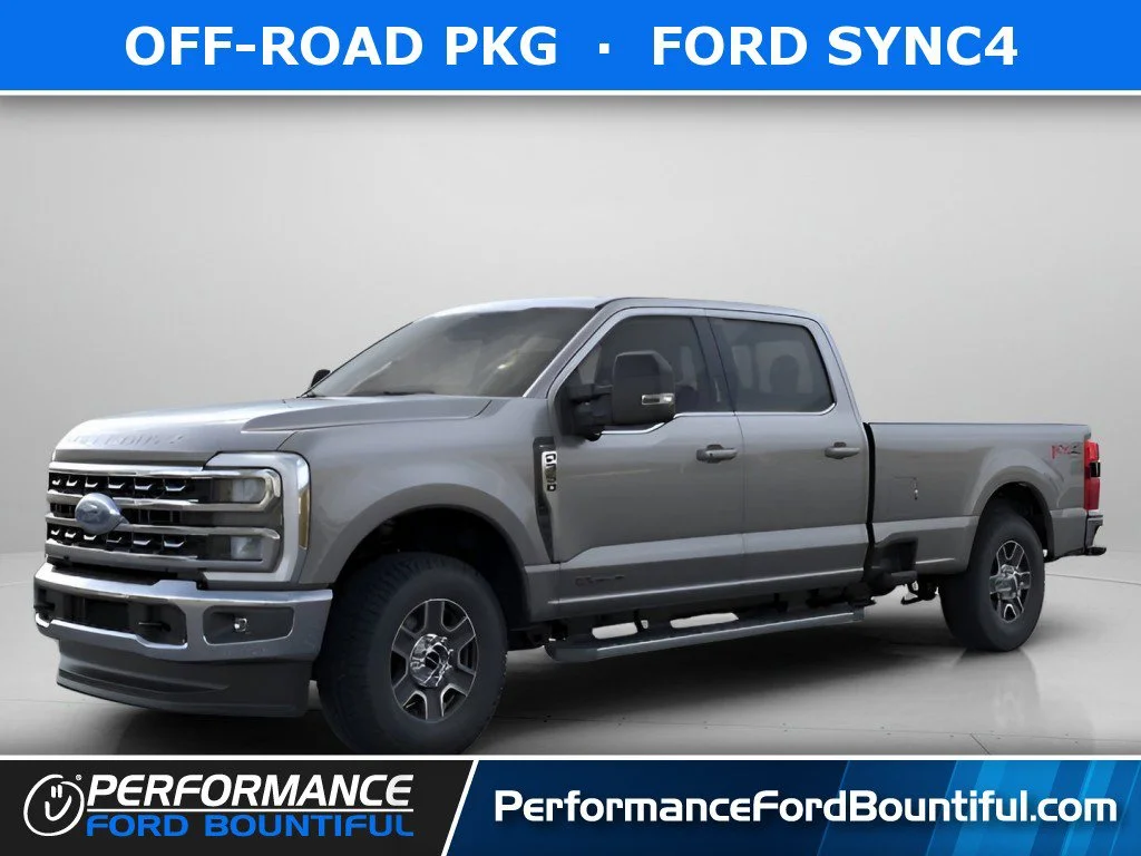 New 2026 Carbonized Gray Metallic Ford LARIAT image 1