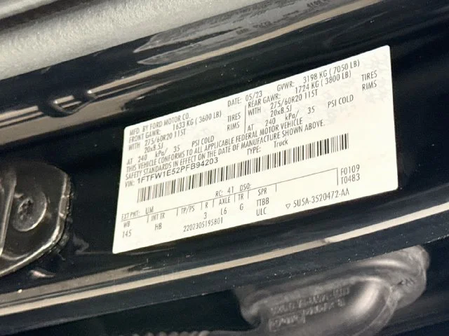 Certified Used 2023 Black Metallic Ford Lariat image 33