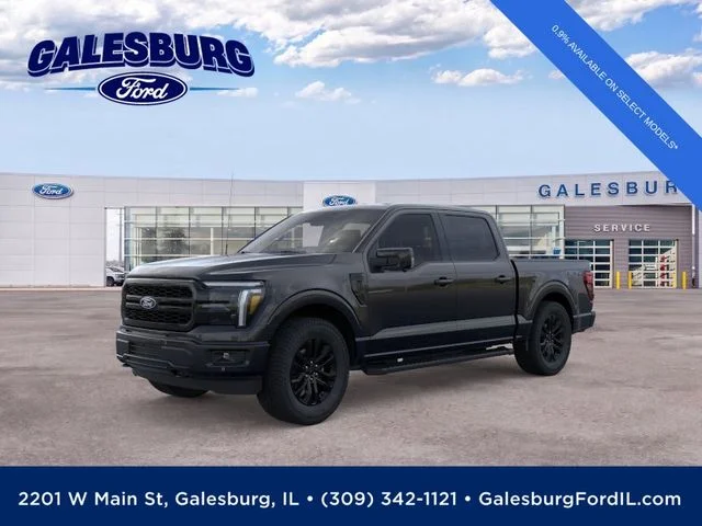 New 2026 Agate Black Metallic Ford Lariat® image 1