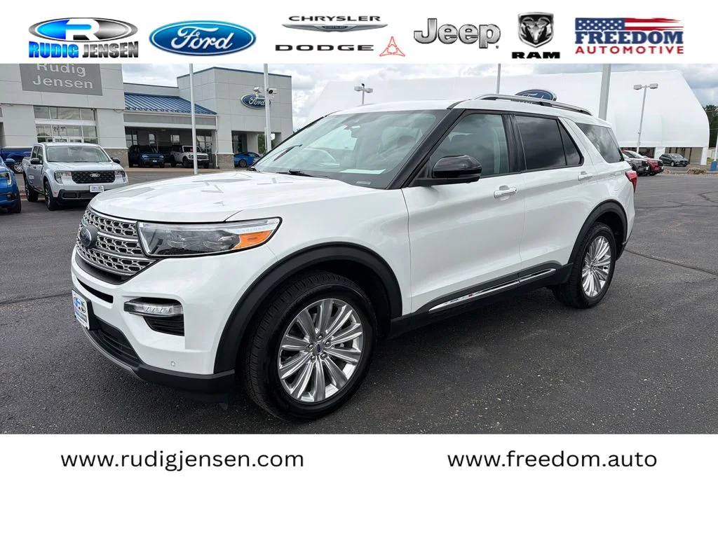 Used 2023 White Ford Limited image 1