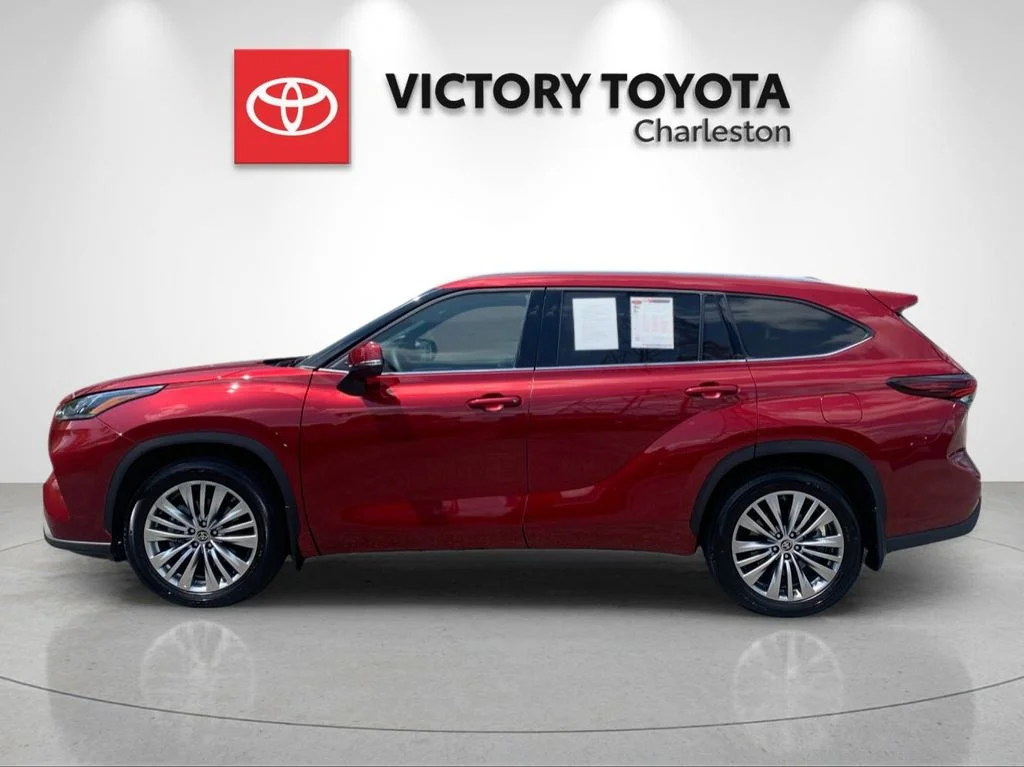Used 2025 Red Toyota Platinum image 2