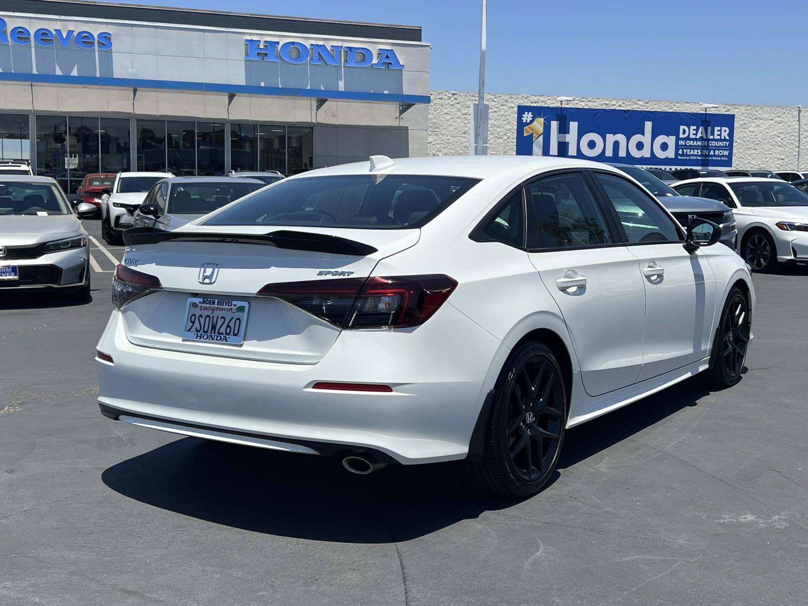 Certified Used 2025 Platinum White Pearl Honda Sport image 23