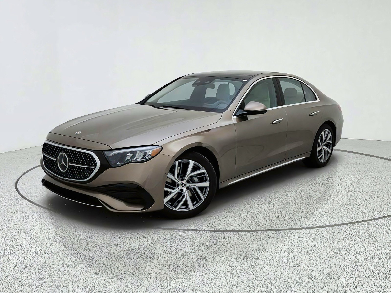 New 2027 Sonoran Brown Metallic Mercedes-Benz E 350 RWD Sedan image 1