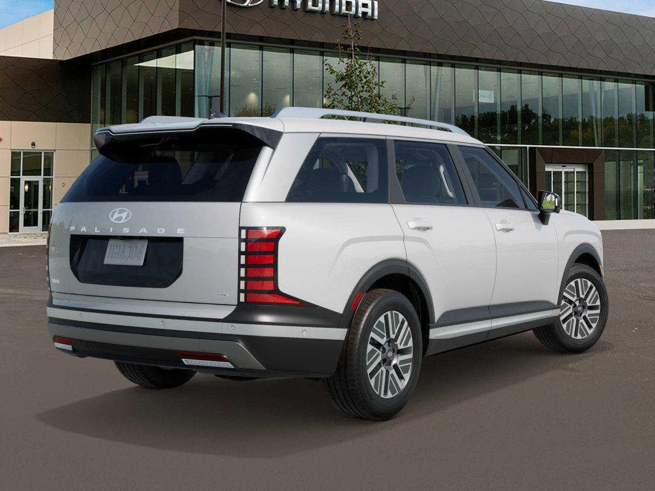 New 2027 Creamy White Pearl Hyundai SEL Premium 7P AWD image 5