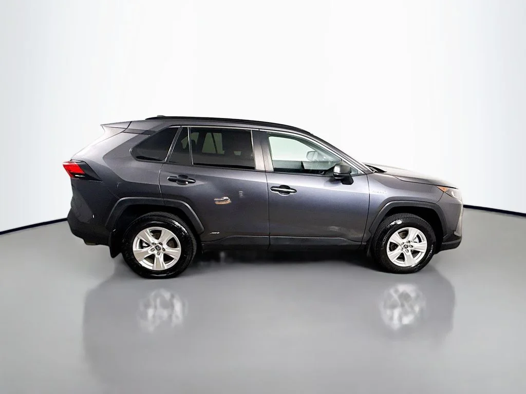 Used 2021 Magnetic Gray Metallic Toyota Hybrid LE image 8