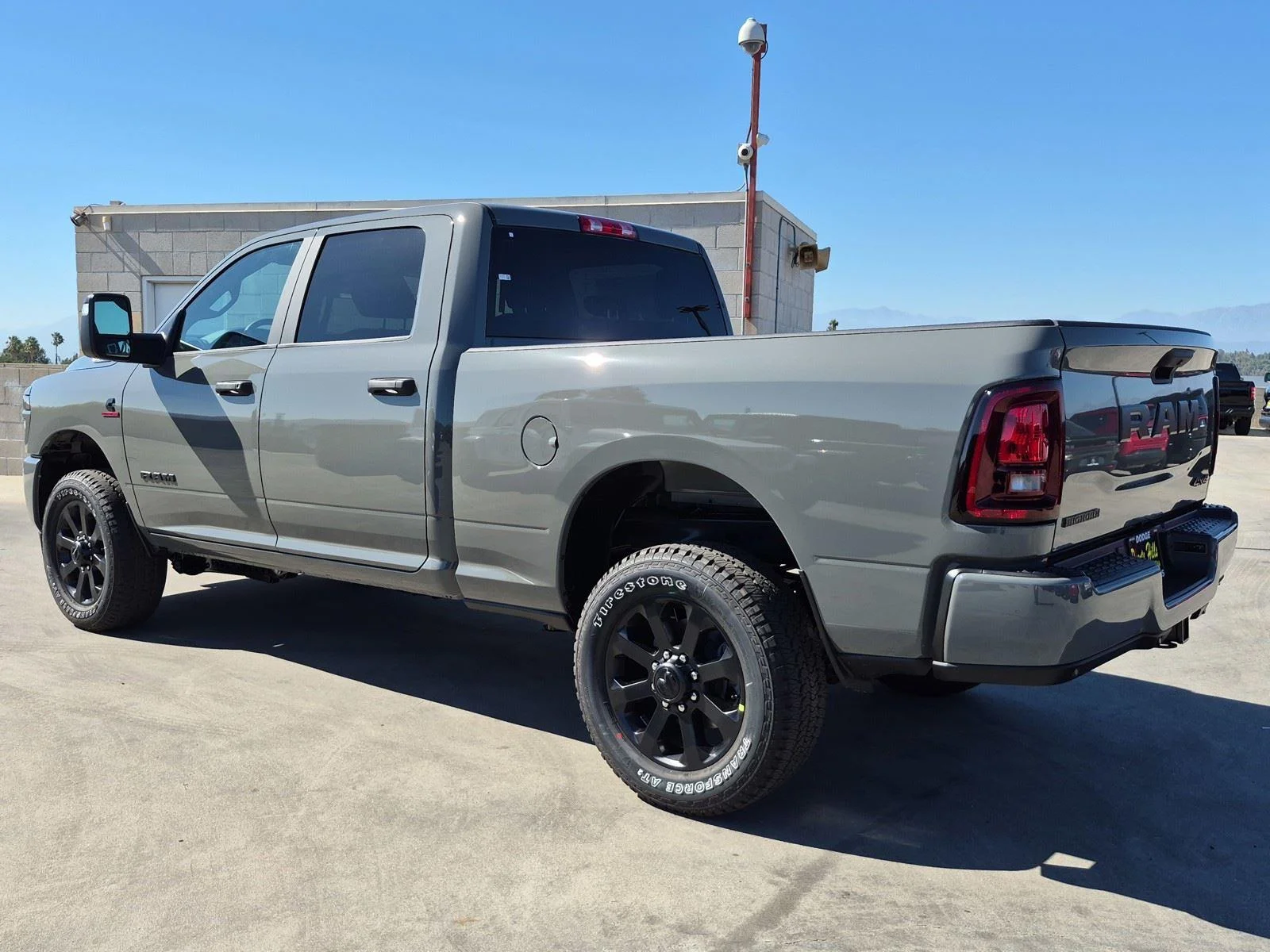 New 2026 Ceramic Gray Clear-Coat Exterior Paint RAM Big Horn image 4