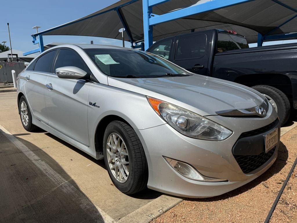 Used 2015 Hyundai Sonata Hybrid Base with VIN KMHEC4A4XFA131179 for sale in North Richland Hills, TX