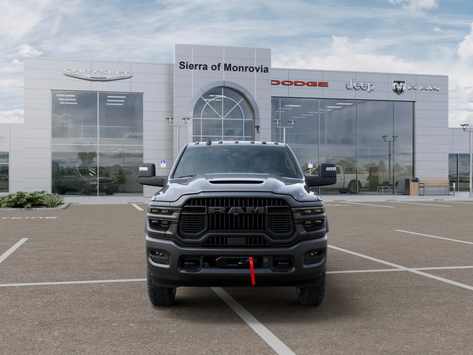 New 2026 Ceramic Gray Clear-Coat Exterior Paint RAM Power Wagon image 32