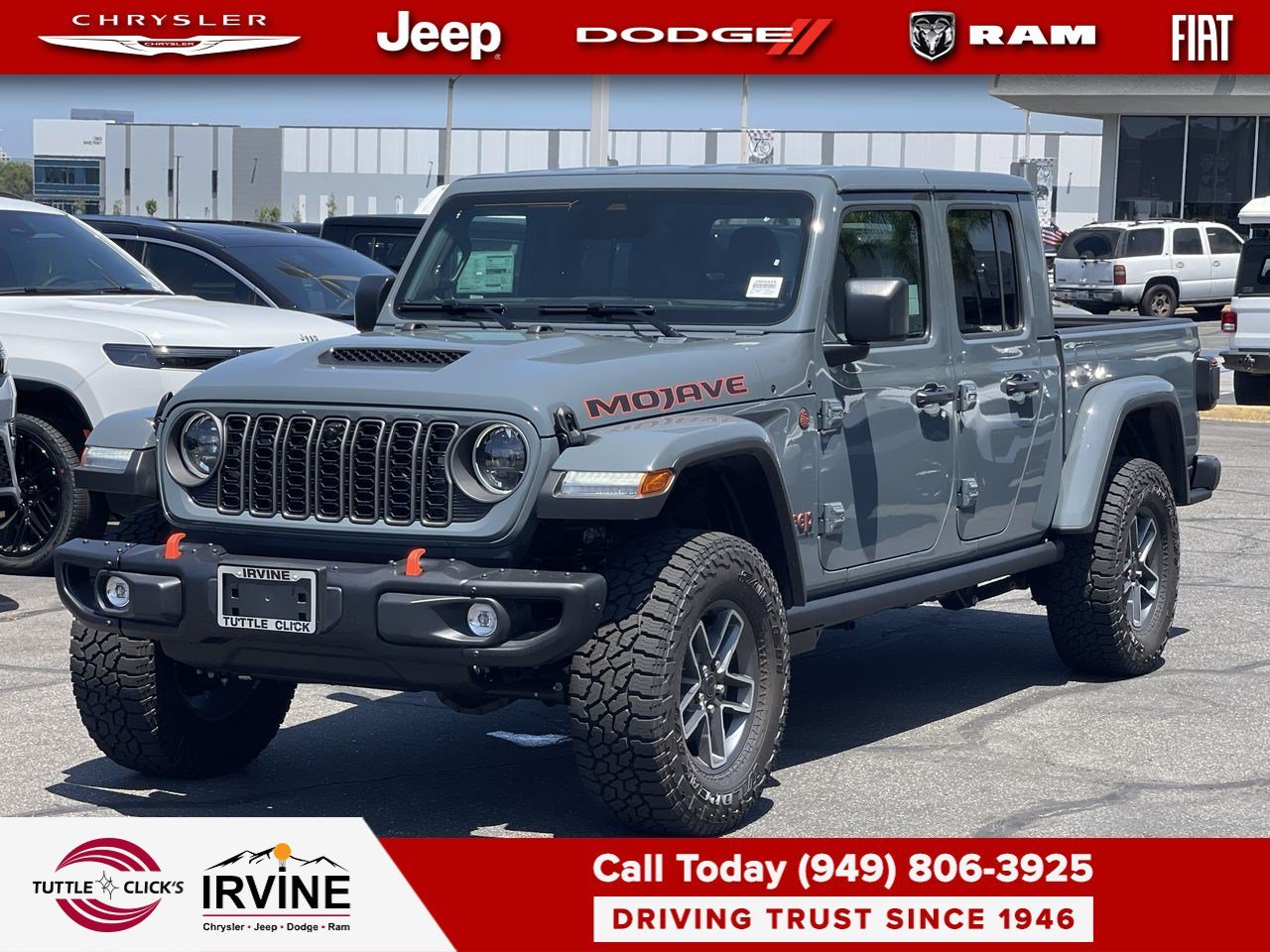New 2026 Anvil Clear-Coat Exterior Paint Jeep Mojave X image 3