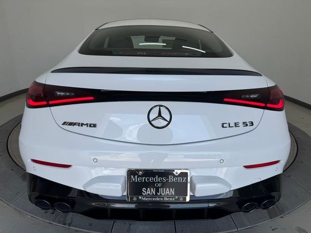 New 2026 MANUFAKTUR Moonlight White Metallic Mercedes-Benz AMG® CLE 53 4MATIC+ Coupe image 13