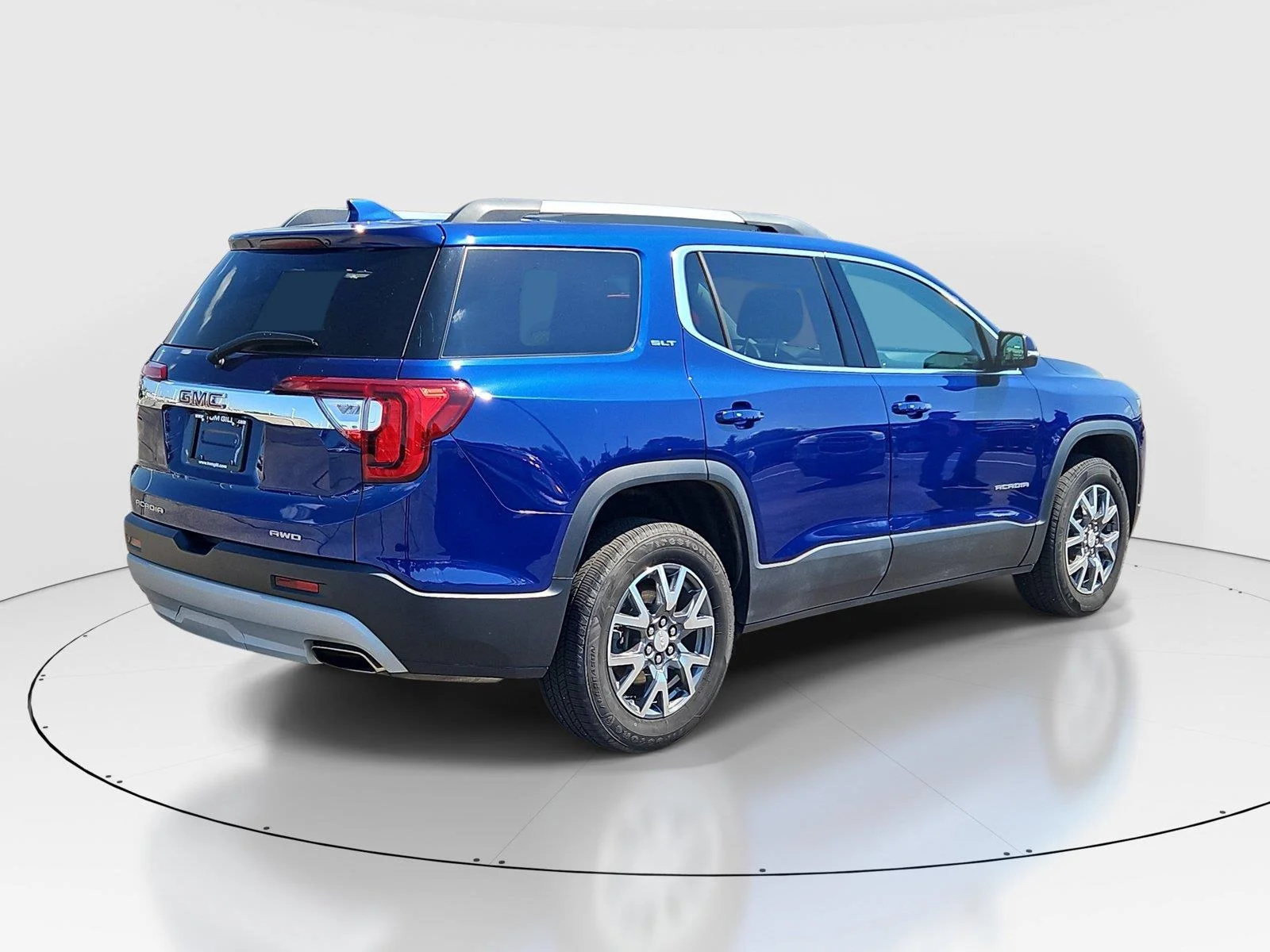 Used 2023 ULTRA BLUE METALLIC GMC SLT image 4