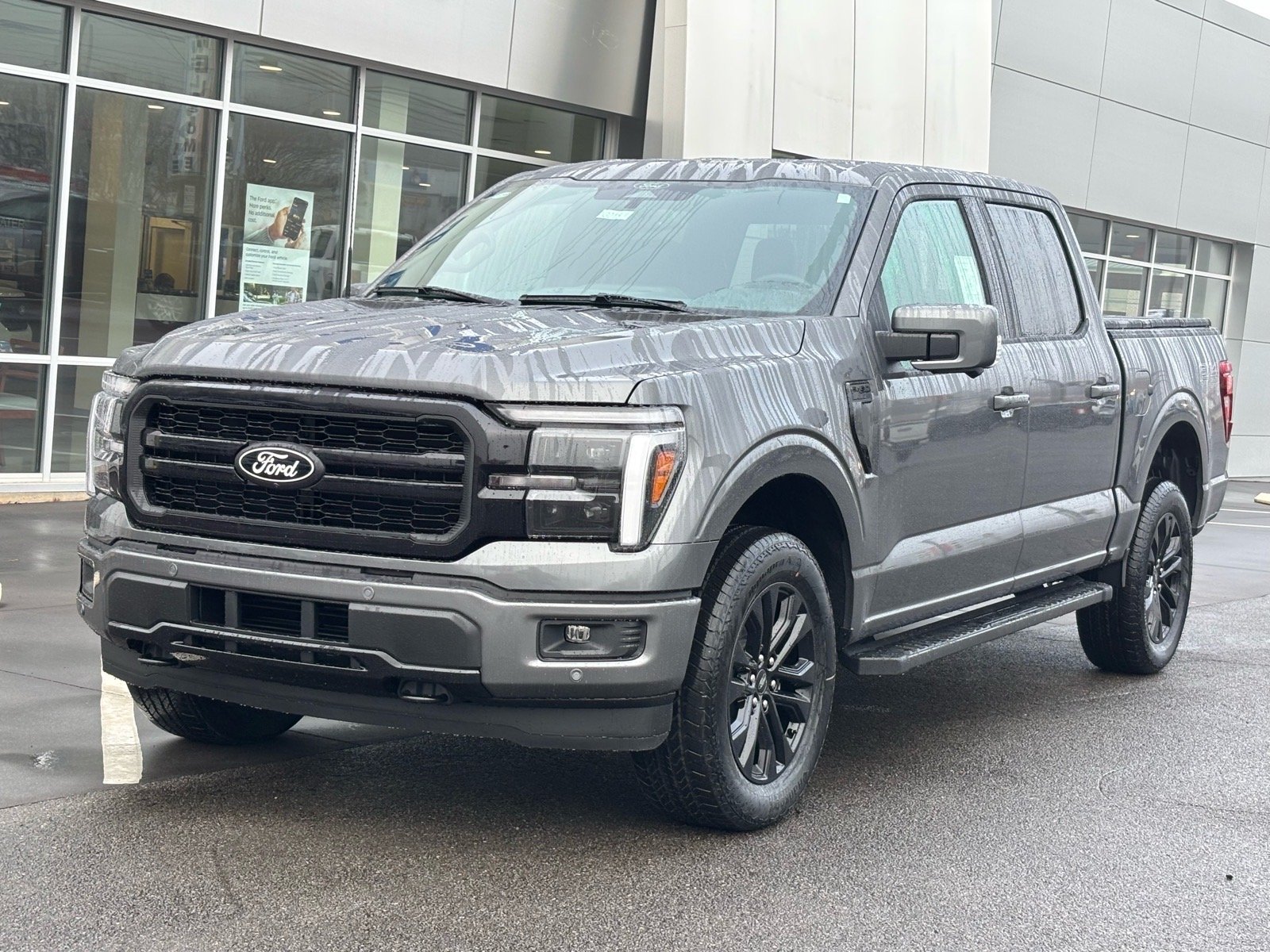 New 2026 Carbonized Gray Metallic Ford Lariat® image 2
