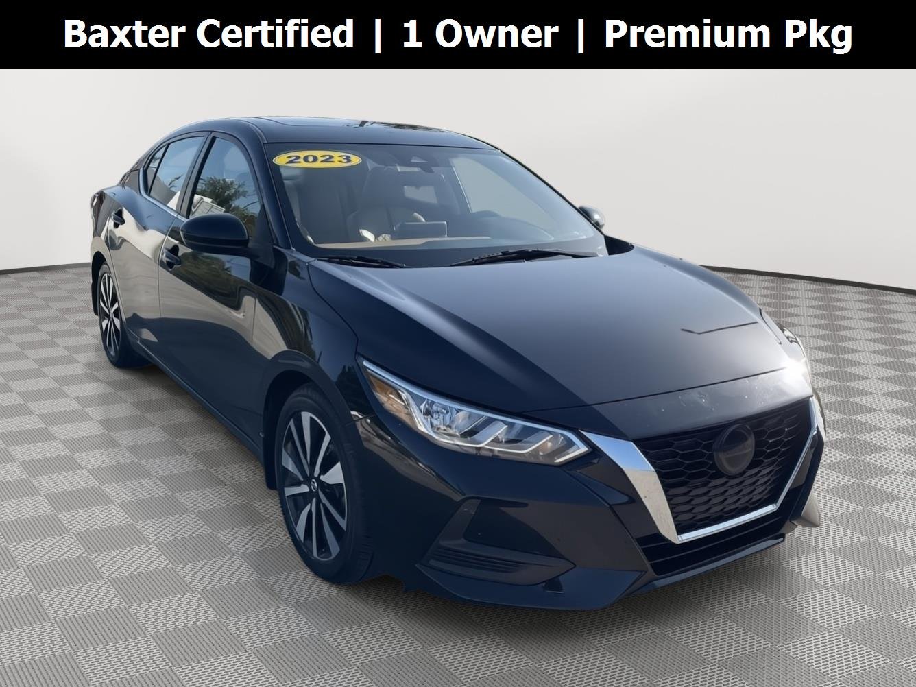 Used 2023 Super Black Nissan SV image 1