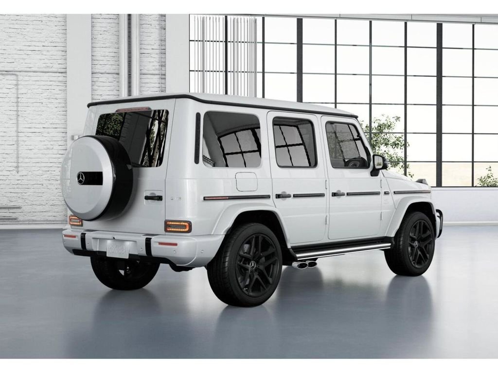 New 2027 MANUFAKTUR Moonlight White Metallic Mercedes-Benz AMG® G 63 SUV image 21
