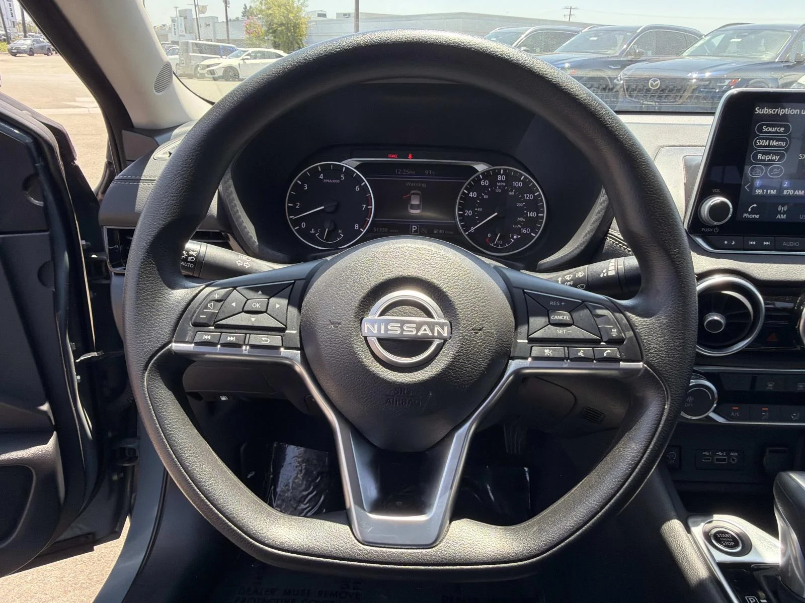 Used 2024 ATLANTIC GRAY M Nissan SV CVT image 8
