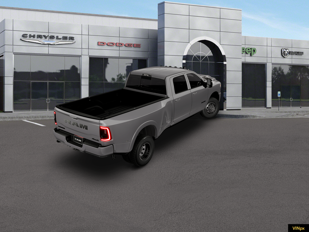 New 2026 Ceramic Gray Clear-Coat Exterior Paint RAM Laramie image 6