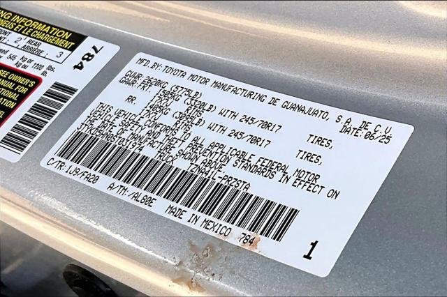 Certified Used 2025 CELESTIAL SILVER Toyota  image 33