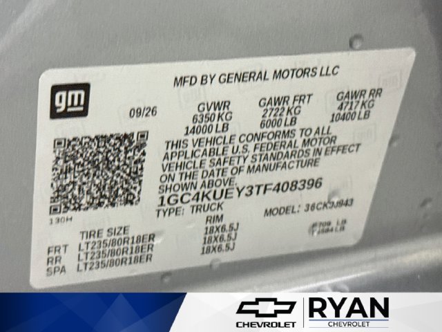 New 2026 Sterling Gray Metallic Chevrolet LTZ DRW image 33