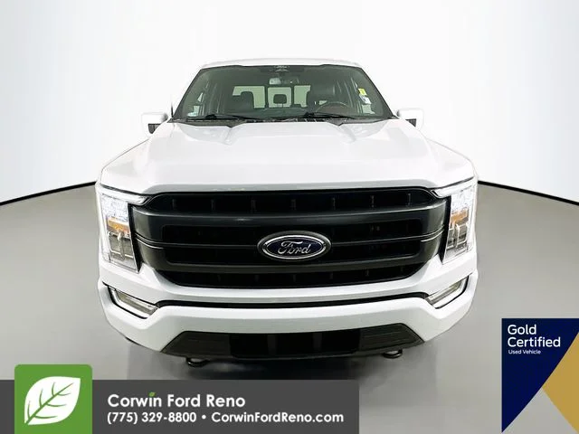 Used 2022 Space White Metallic Ford Lariat image 2