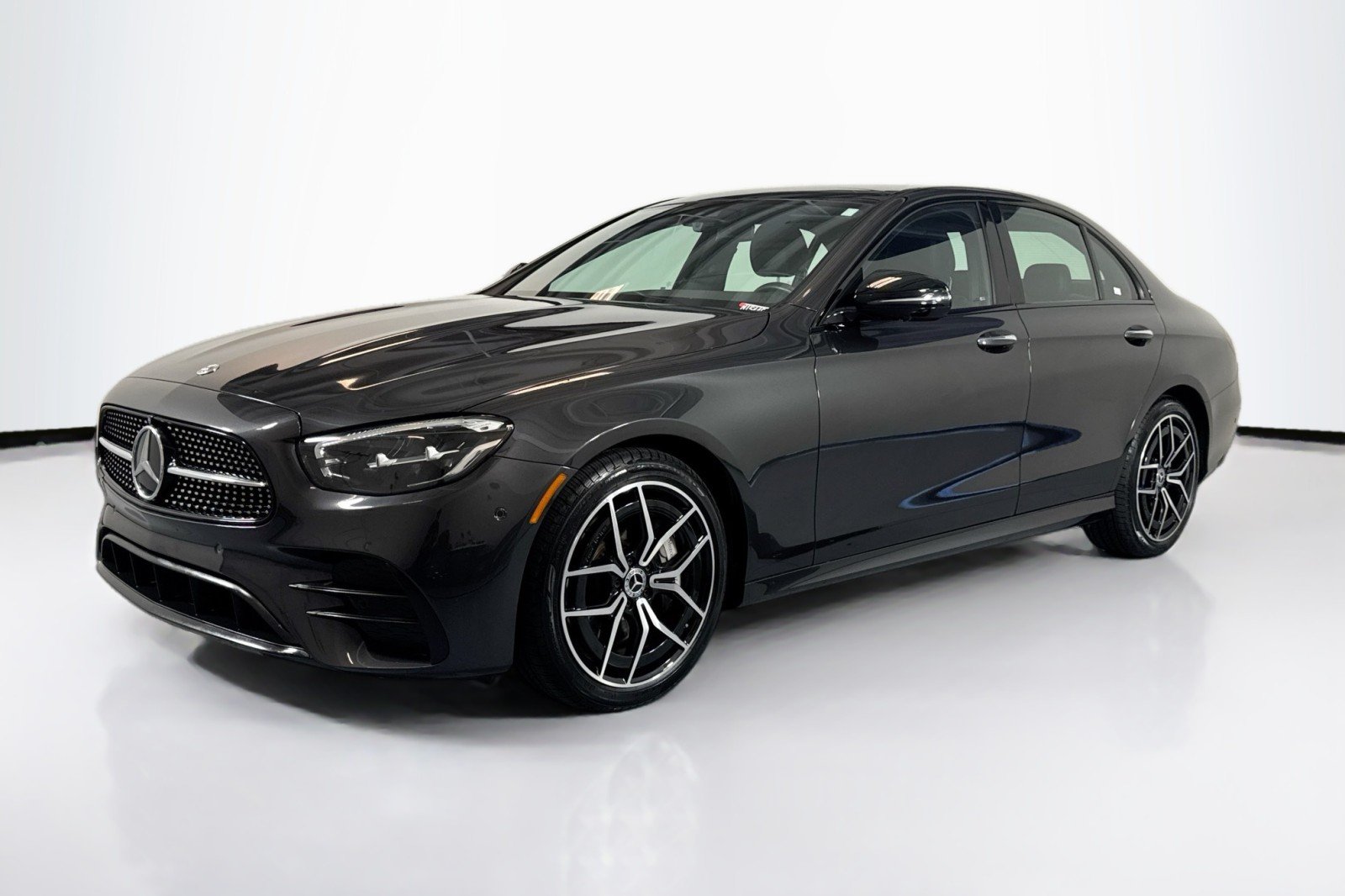 Certified Used 2023 Graphite Grey Metallic Mercedes-Benz E 350 RWD Sedan image 1