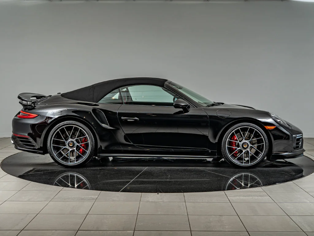 Used 2017 Black Porsche Turbo image 9