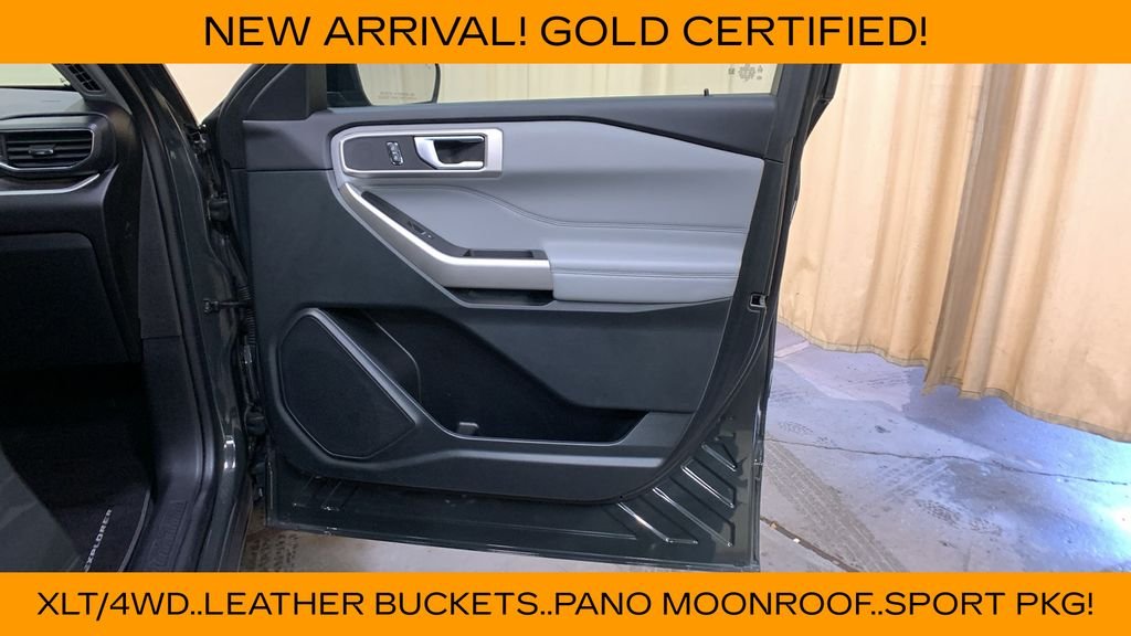 Certified Used 2023 Green Metallic Ford XLT image 10
