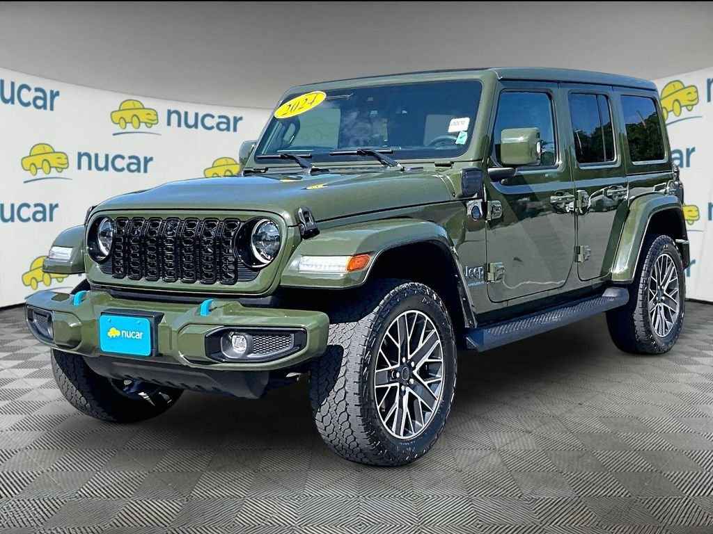 Used 2024 Green Jeep High Altitude 4xe image 3
