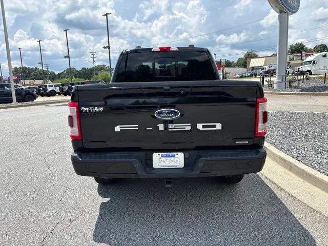 Used 2022 Agate Black Metallic Ford Lariat image 7