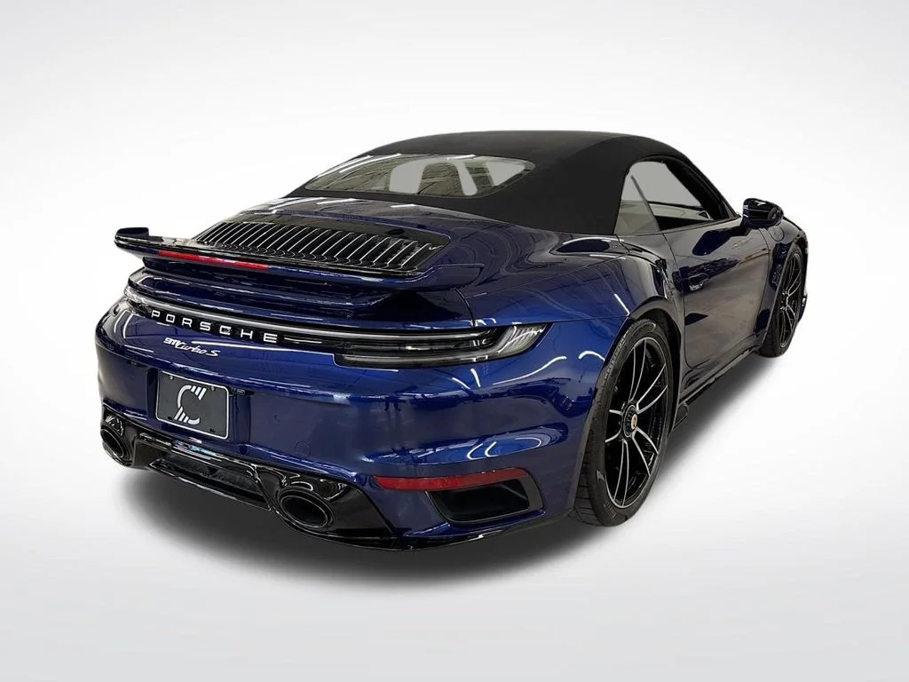 Used 2023 Blue Porsche Turbo S image 5