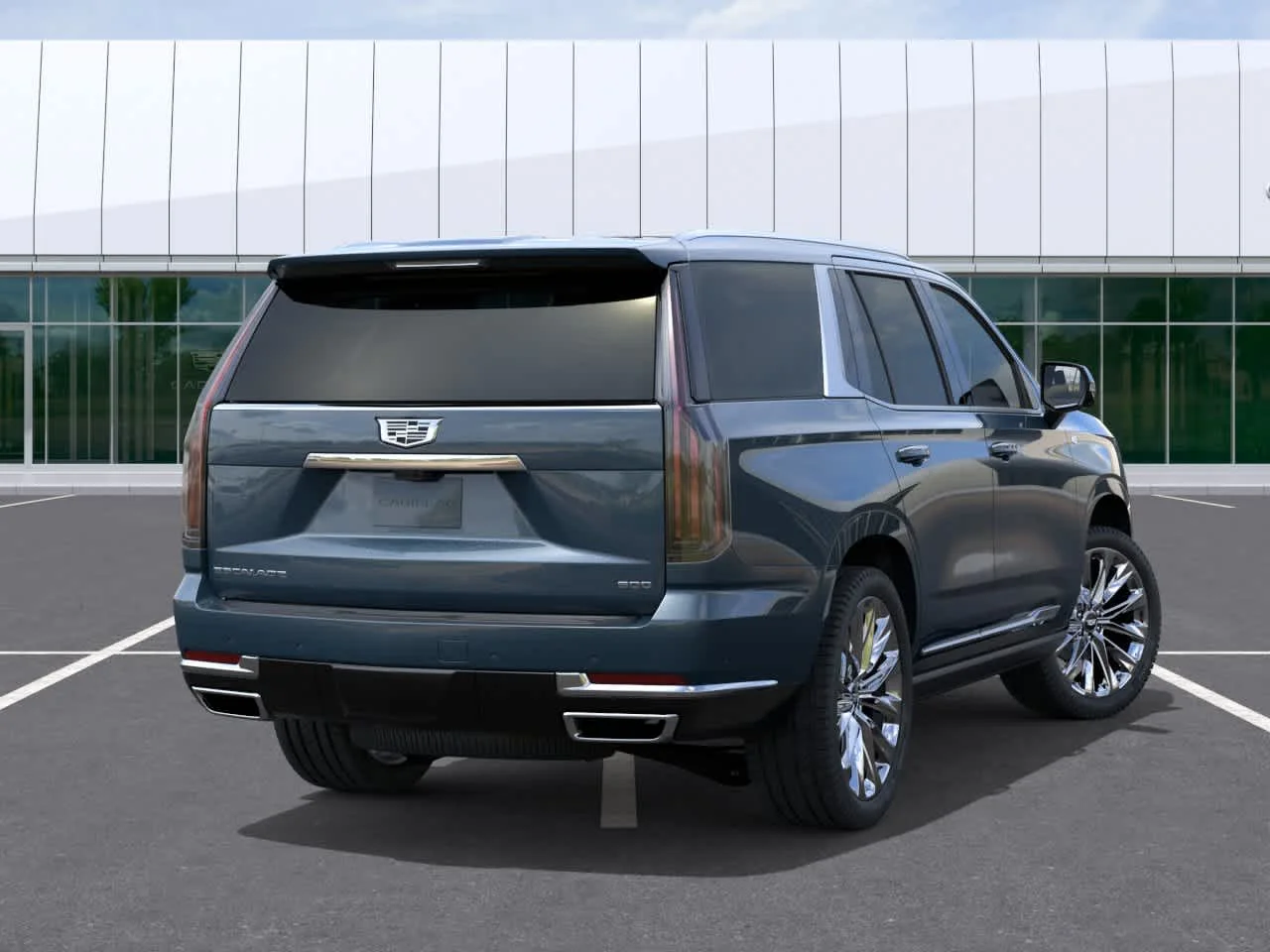 New 2026 Deep Sea Metallic Cadillac Platinum Luxury image 4