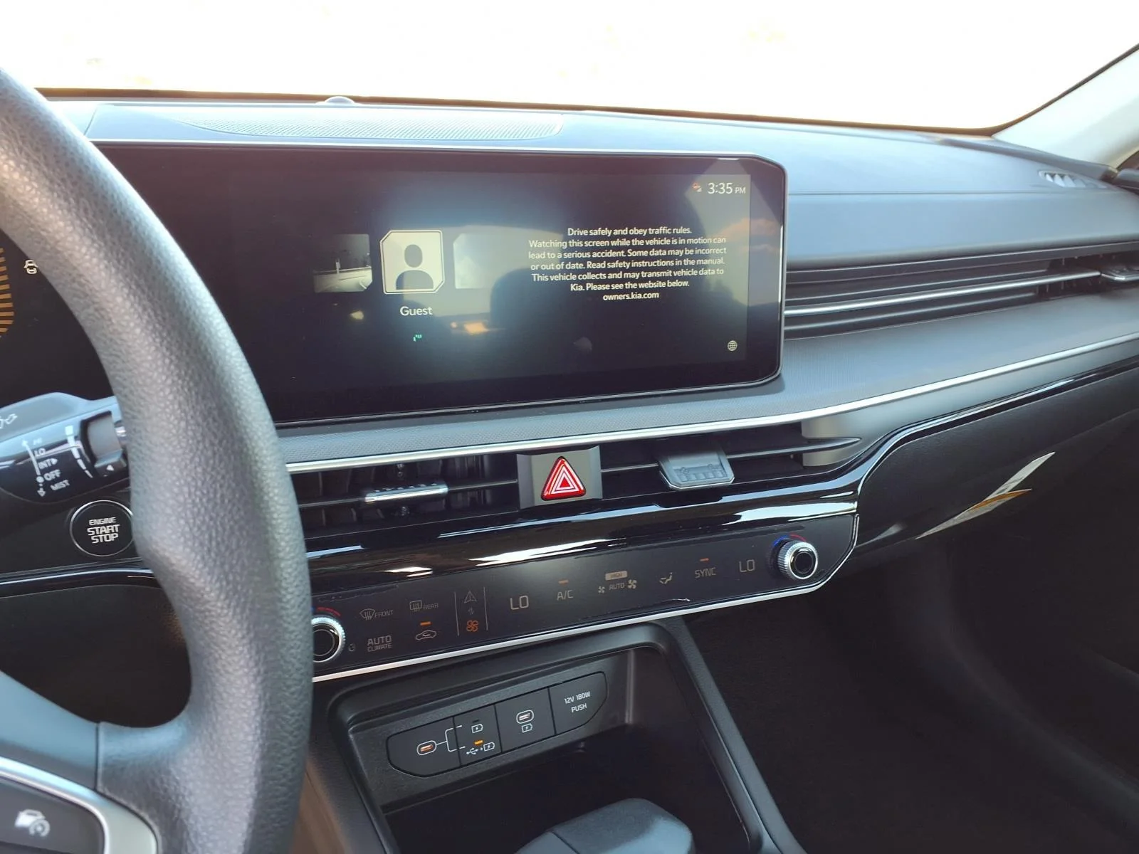 New 2026 Aurora Black Pearl Kia LXS FWD image 6
