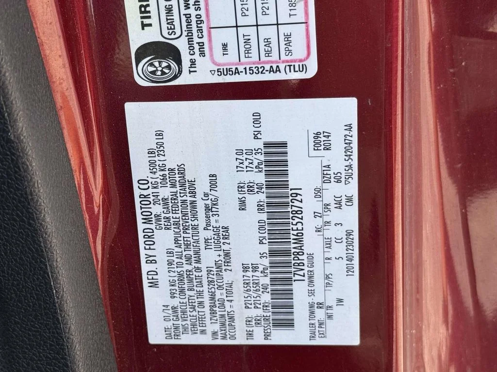 Used 2014 Red Ford V6 image 13