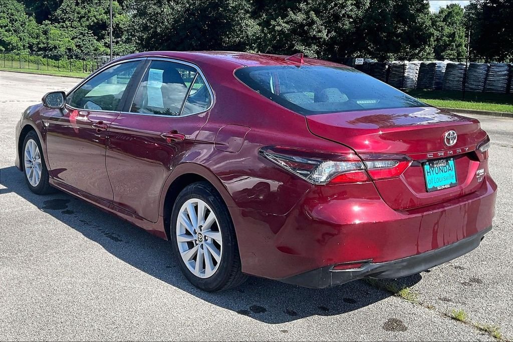 Used 2022 Red Toyota LE image 5