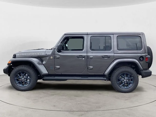 New 2026 Granite Crystal Metallic Clearcoat Jeep 4-DOOR 85TH ANNIVERSARY EDITION image 2