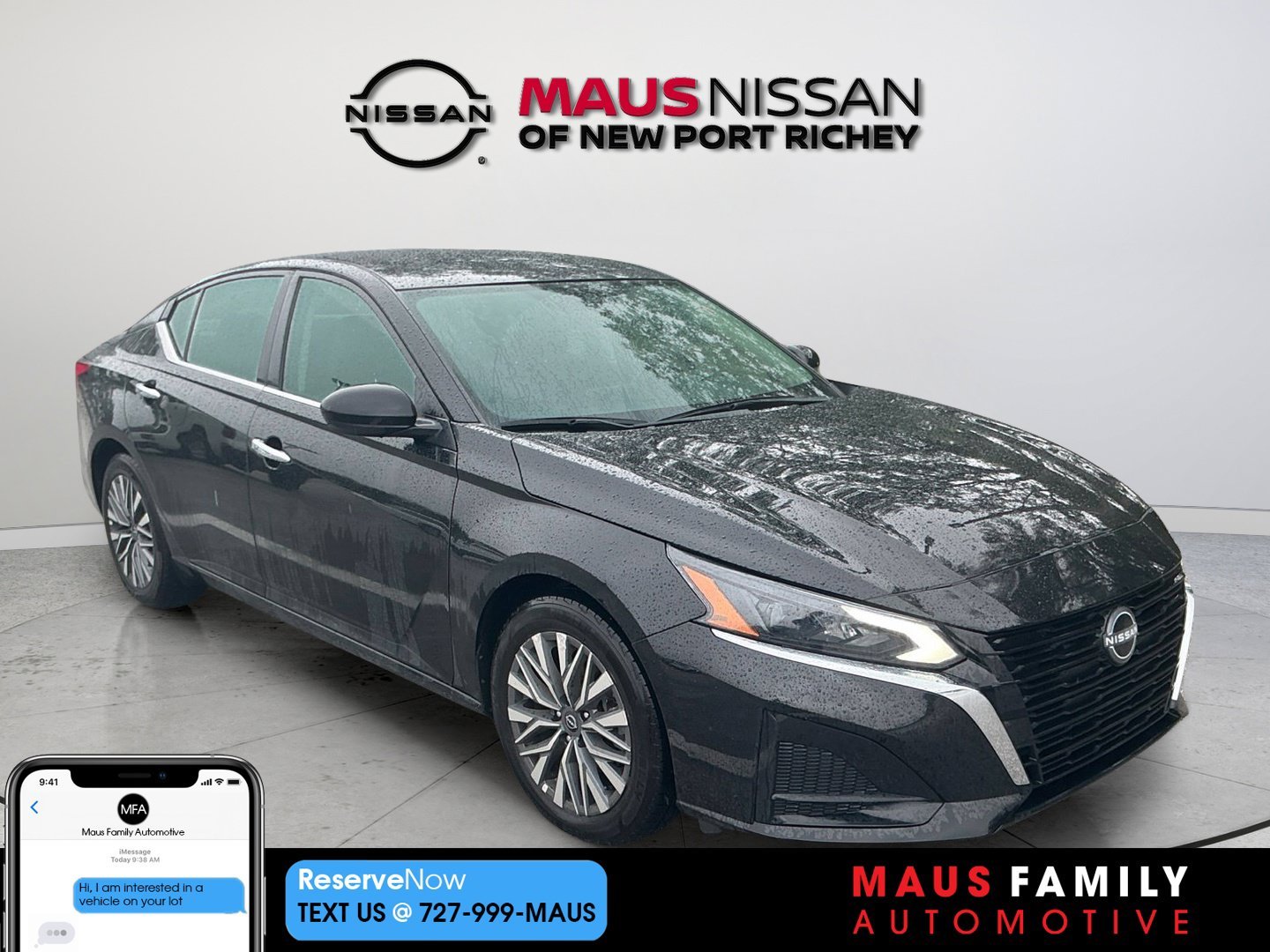 Certified Used 2025 Black Nissan 2.5 SV image 1