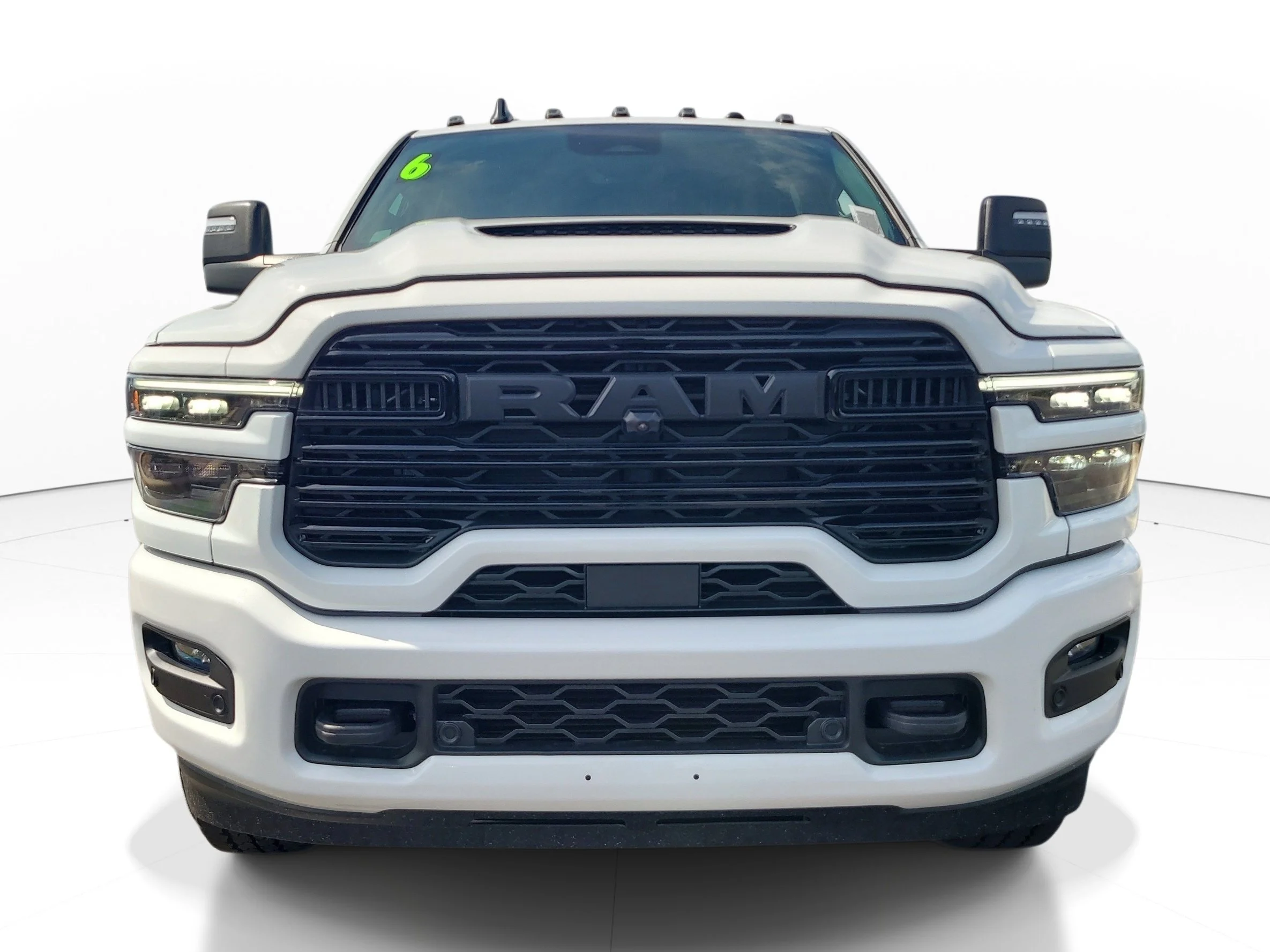 New 2026 Bright White Clearcoat Ram Laramie image 3