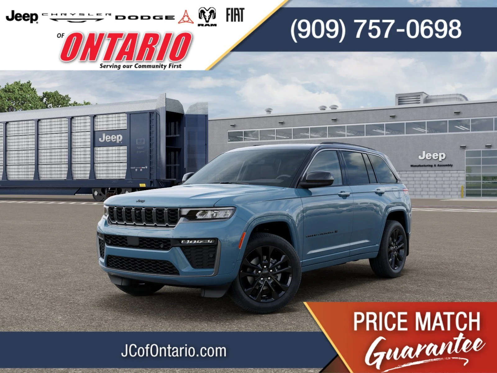New 2026 Steel Blue Jeep Limited Reserve image 1