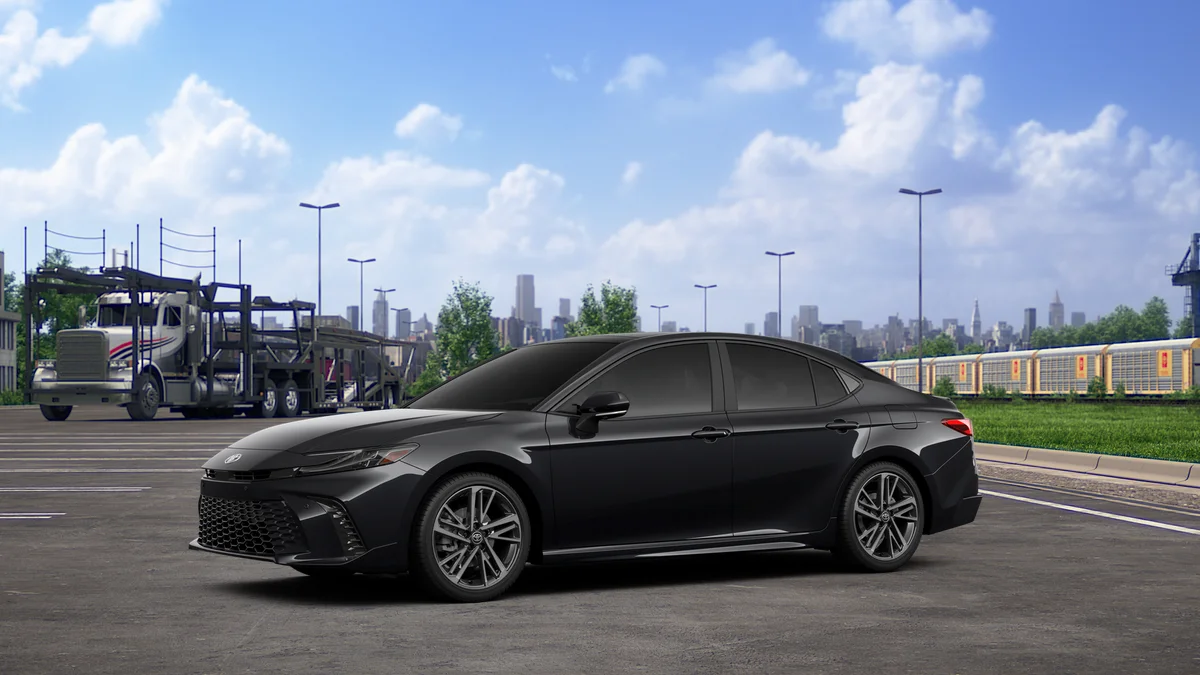 New 2026 Midnight Black Metallic Toyota XSE image 2