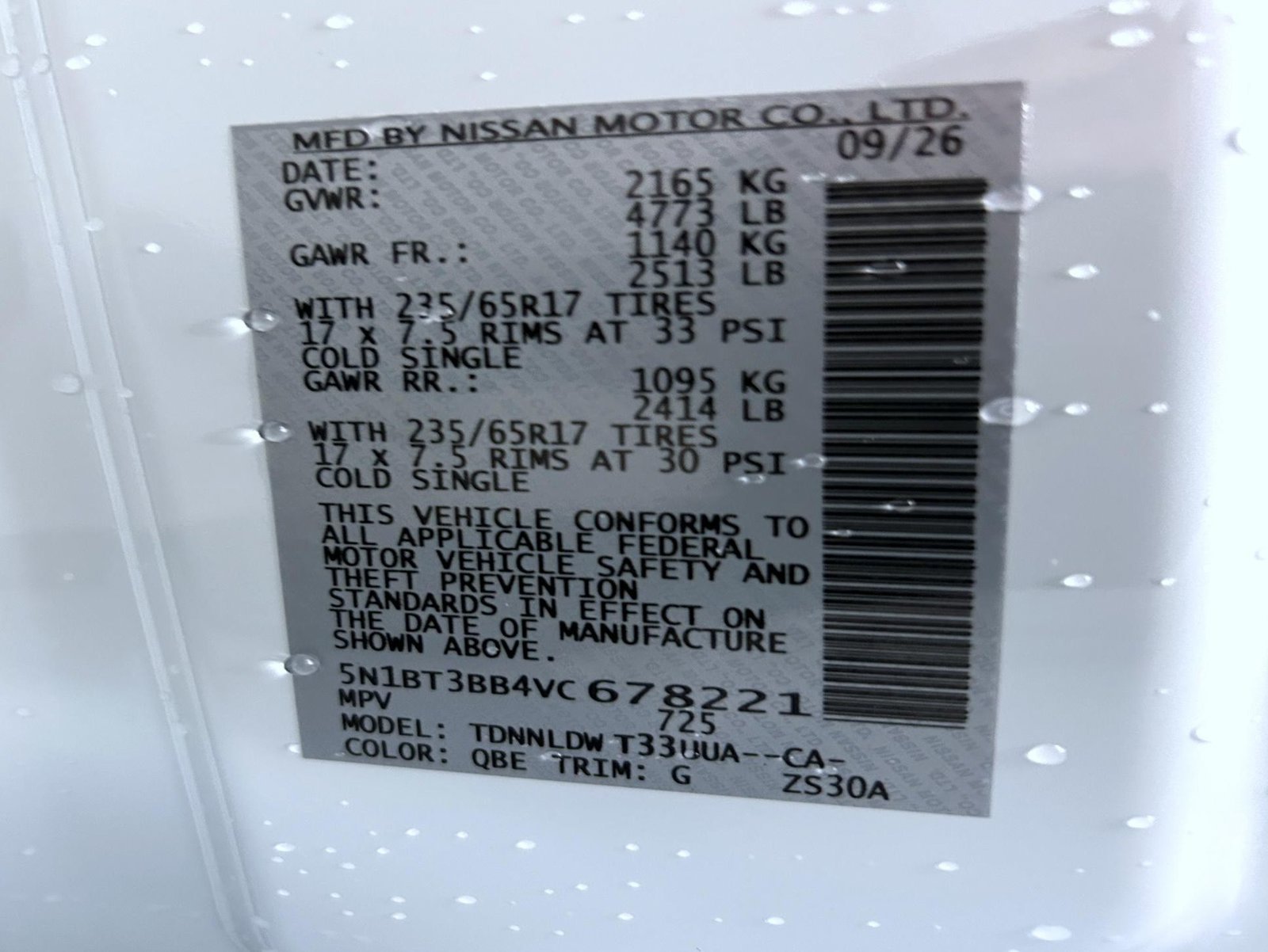 New 2027 Everest White Pearl Nissan Rock Creek image 25
