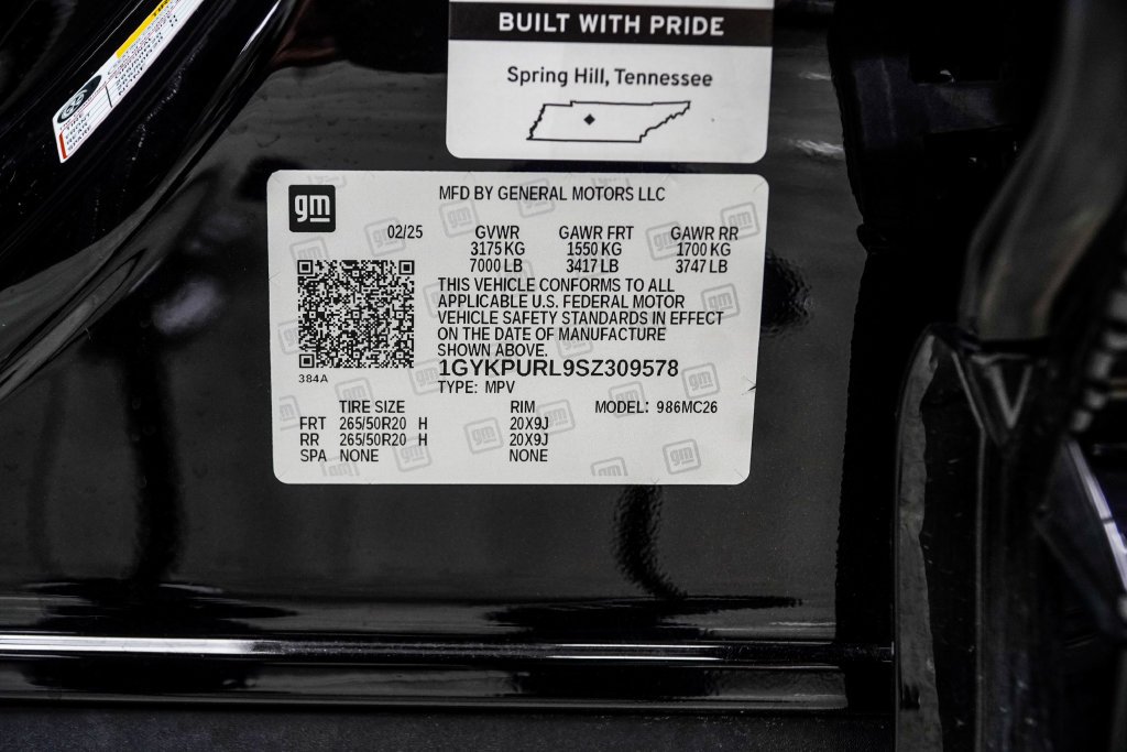 Used 2025 Black Cadillac Sport image 47