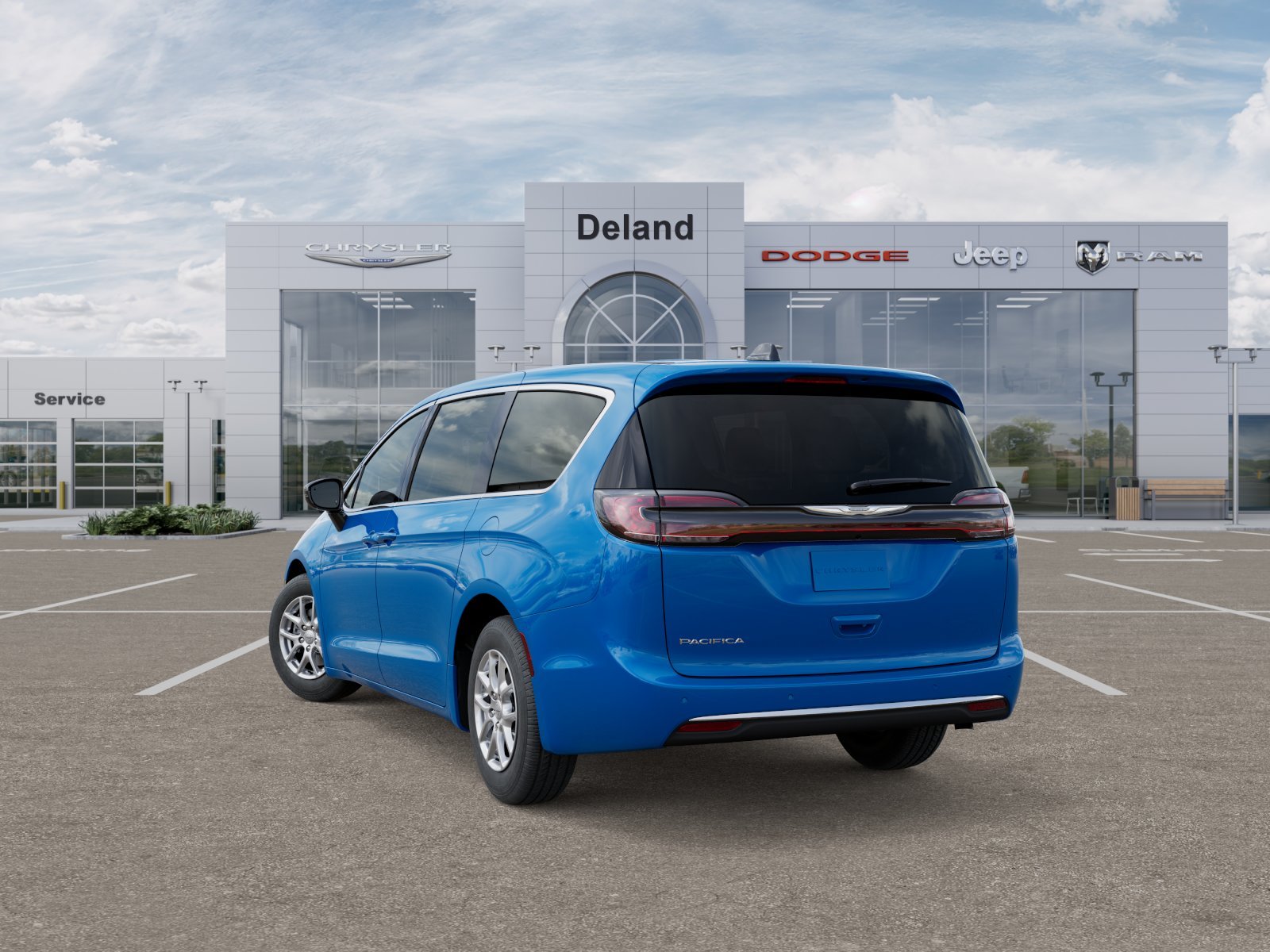 New 2026 Hydro Blue Pearl-Coat Exterior Paint Chrysler Select image 32