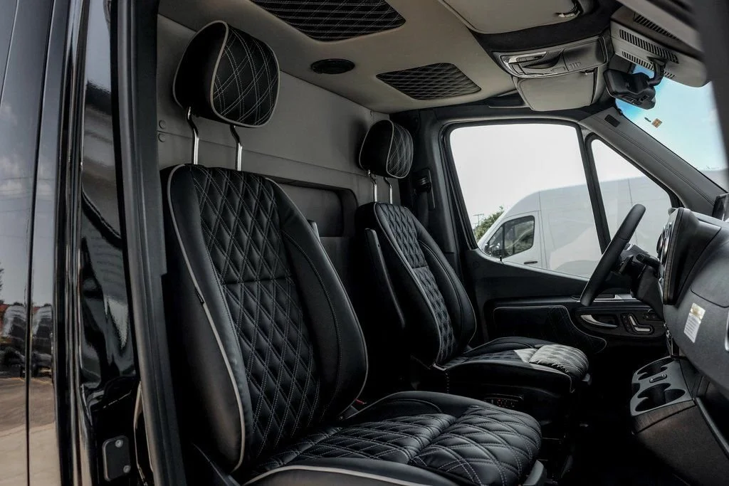 New 2026 Obsidian Black Metallic Midwest Automotive Designs D6 W/ Full Partition image 76
