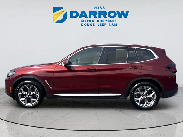 Certified Used 2022 Red BMW xDrive30i image 2