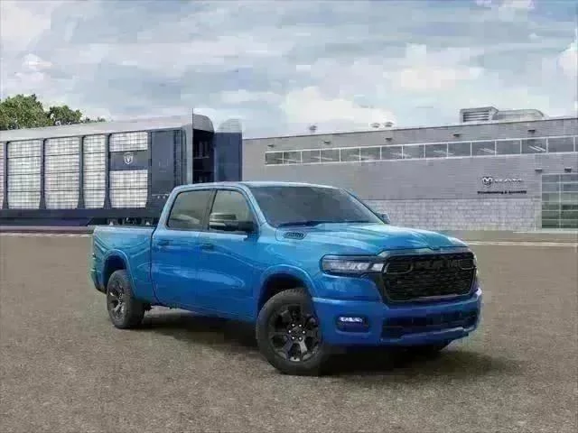 New 2026 Hydro Blue Pearl-Coat Exterior Paint RAM Big Horn/Lone Star image 12